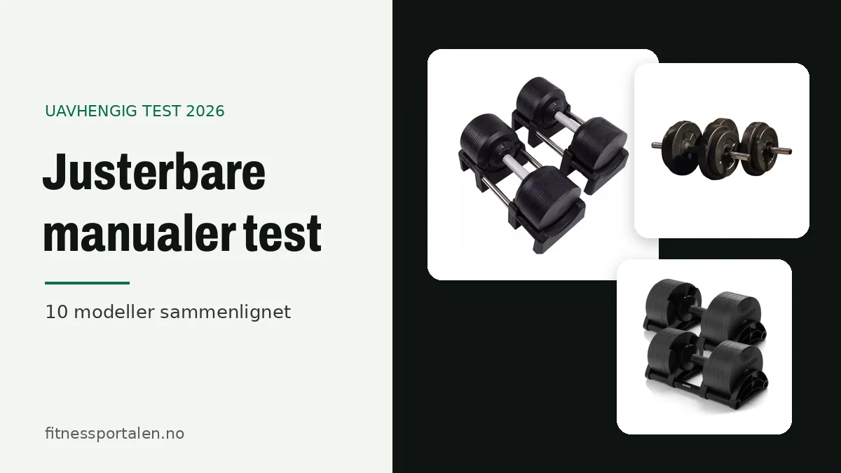 Justerbare manualer test