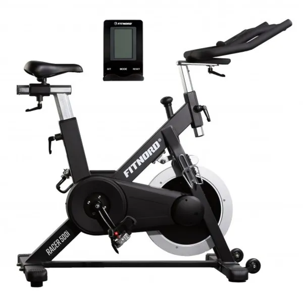 FitNord Racer 500i spinningsykkel med LCD-display