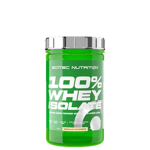 Scitec 100% Whey Isolate proteinpulver vanilje