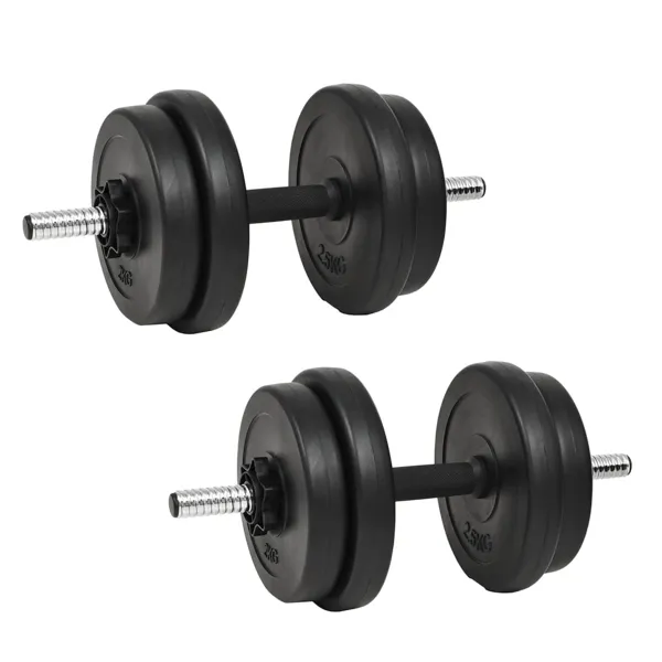 vidaXL manual med skiver 40 kg totalt